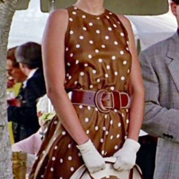 L⭐️space polka dot sarong skirt and crop top matching set coverup 2 piece lspace - Picture 6 of 6